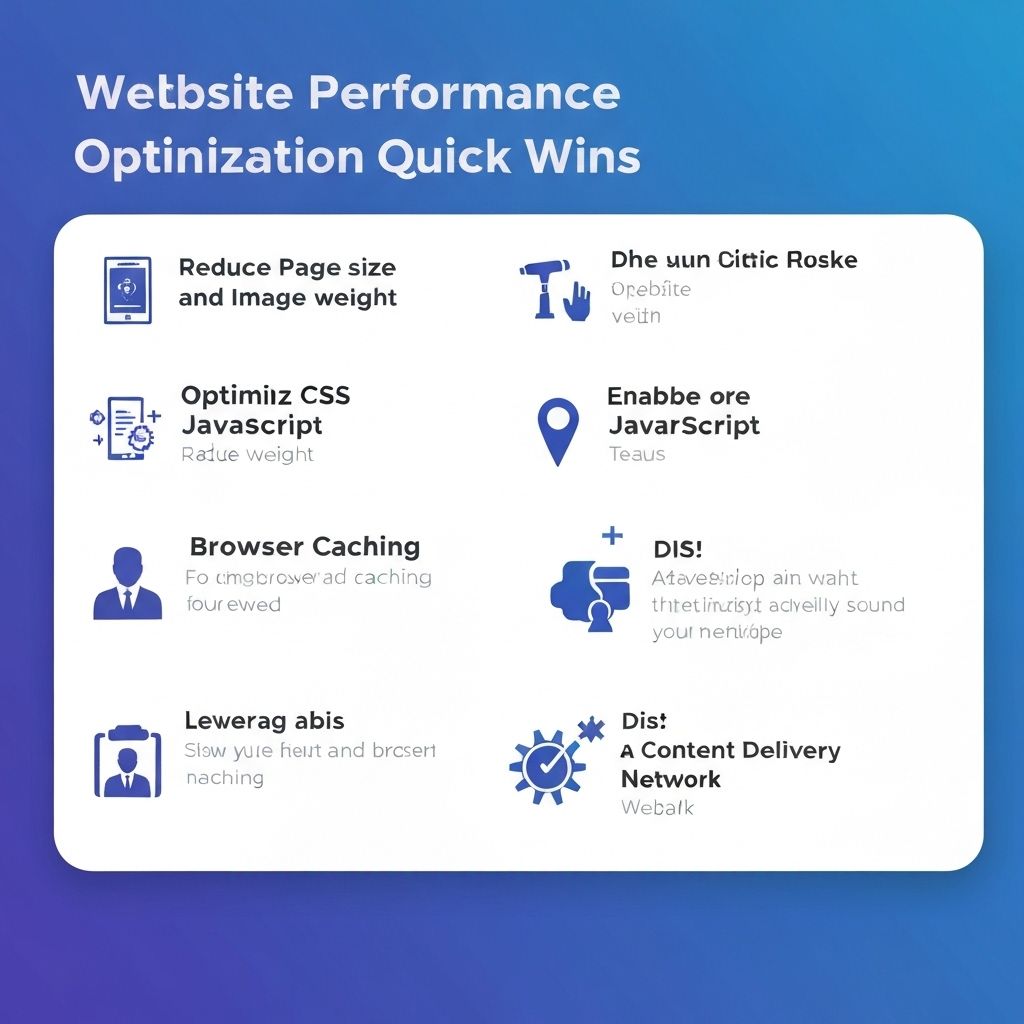 10 quick wins performance pour site vitrine